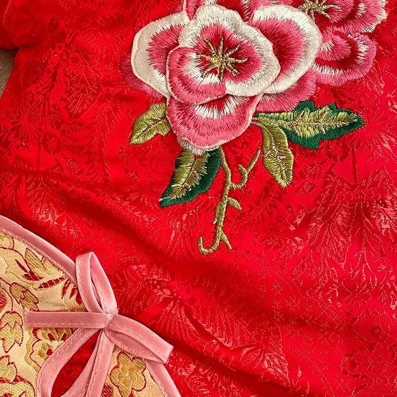 🏮Winter Chinese Baby Pyjamas Quilted EUC 🧧 - Picture 7 of 17